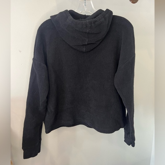 Champion Women's Black Textured Hoodie - Picture 7 of 10
